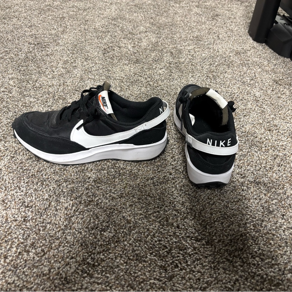 Nike womens Black and White Athletic Sneakers